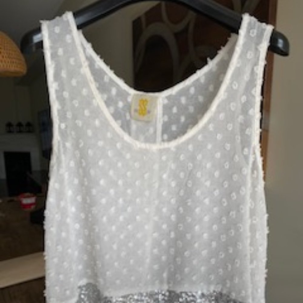 White Crop Top